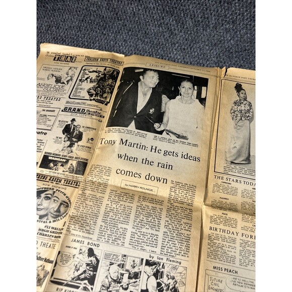 Vtg Newspaper Bangkok Post October 17, 1968 Agreement Near on Vietnam Bomb Halt - Picture 7 of 11
